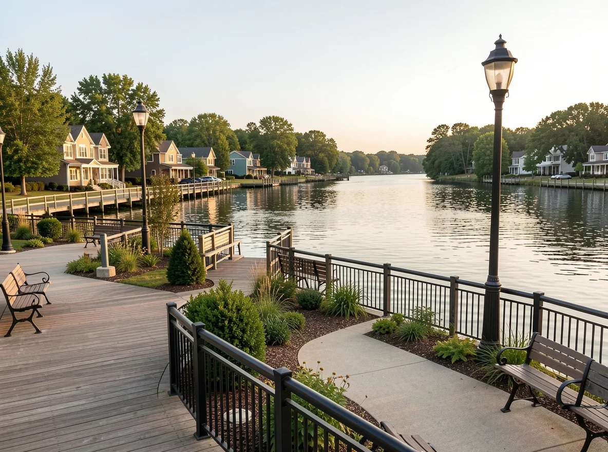 Waterfront scenery near Poplar Bluff