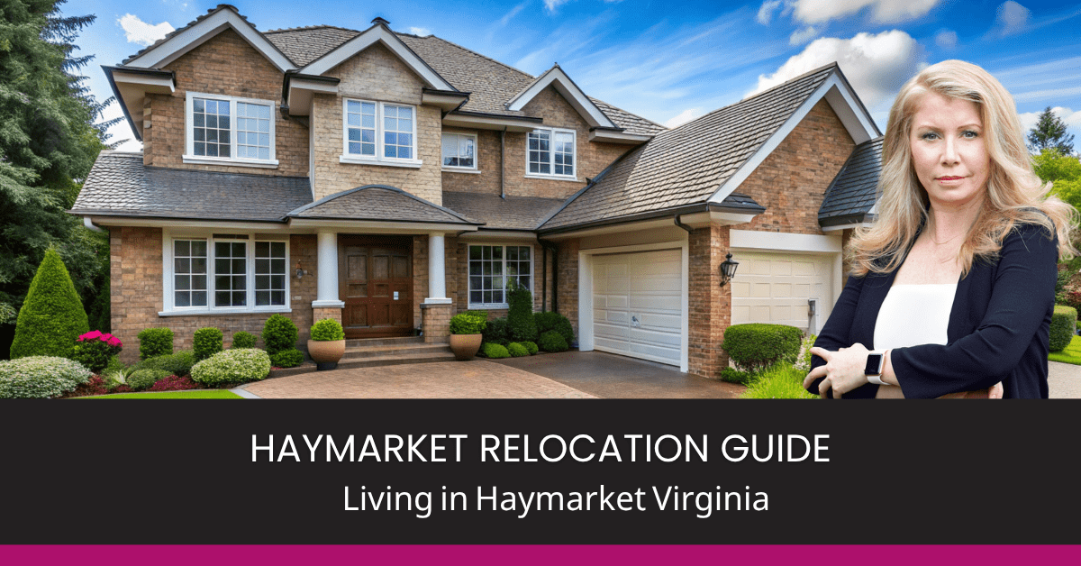 Living in Haymarket VA Haymarket VA single‑family home exterior
