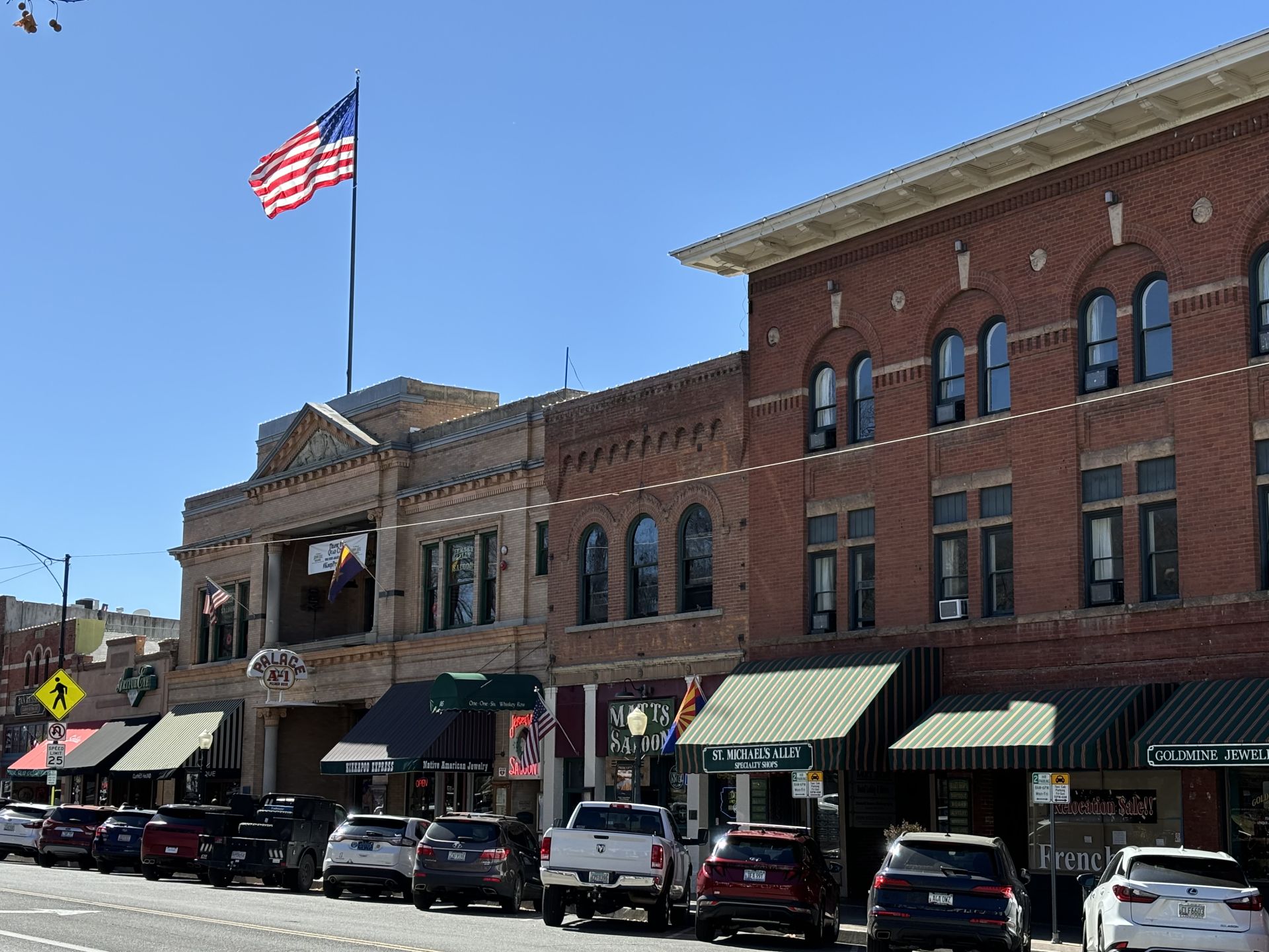 Historic Whiskey Row in Prescott, AZ Historic Whiskey Row in Prescott, AZ
