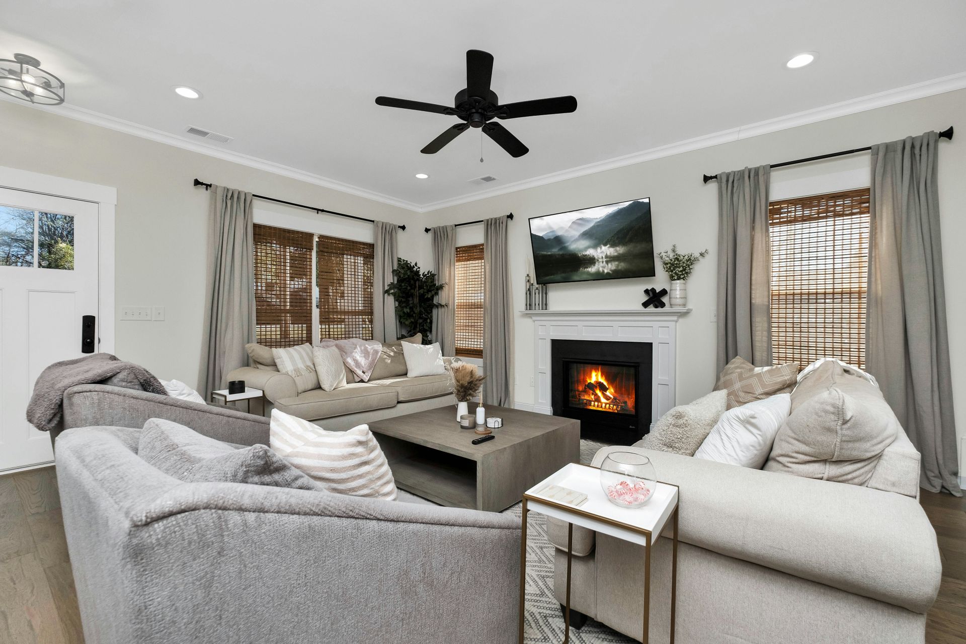 Energy saving tricks: fan and window treatments
