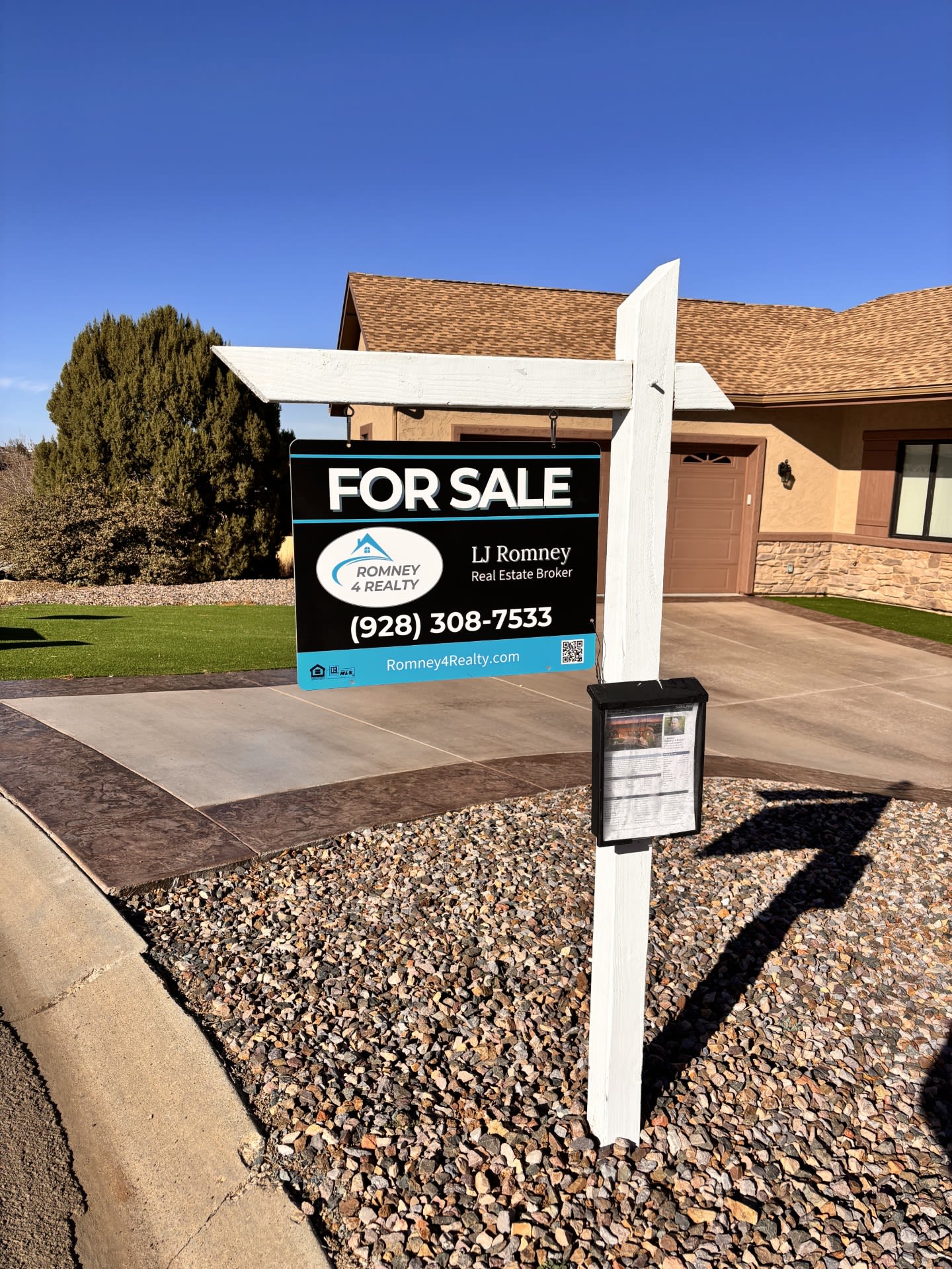 Romney 4 Realty - Home for Sale Sign Romney 4 Realty - Home for Sale Sign