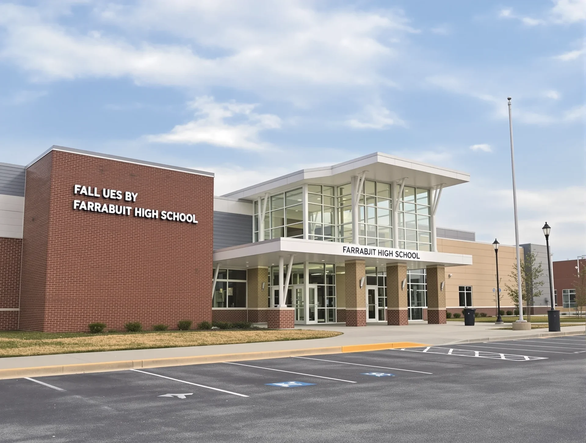 High school exterior