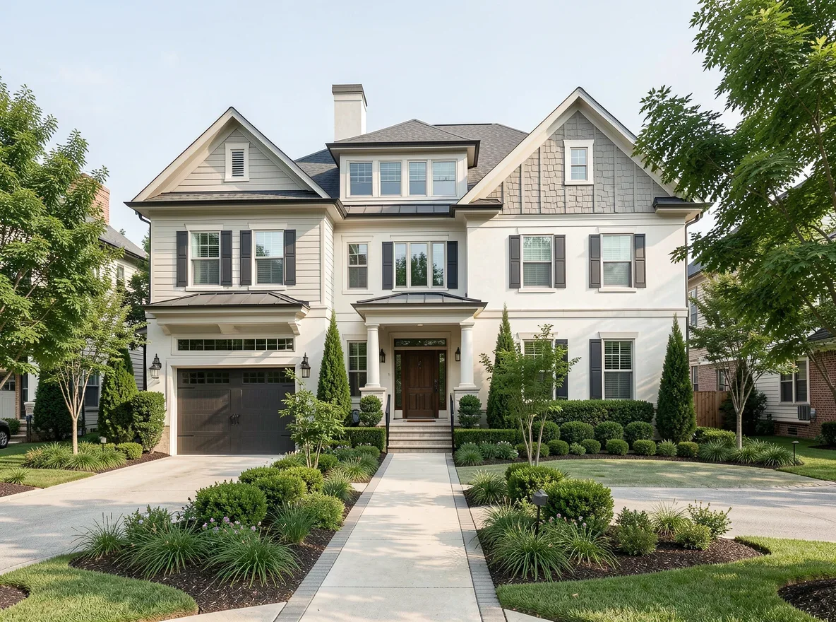 Residential architecture in Midtown Atlanta