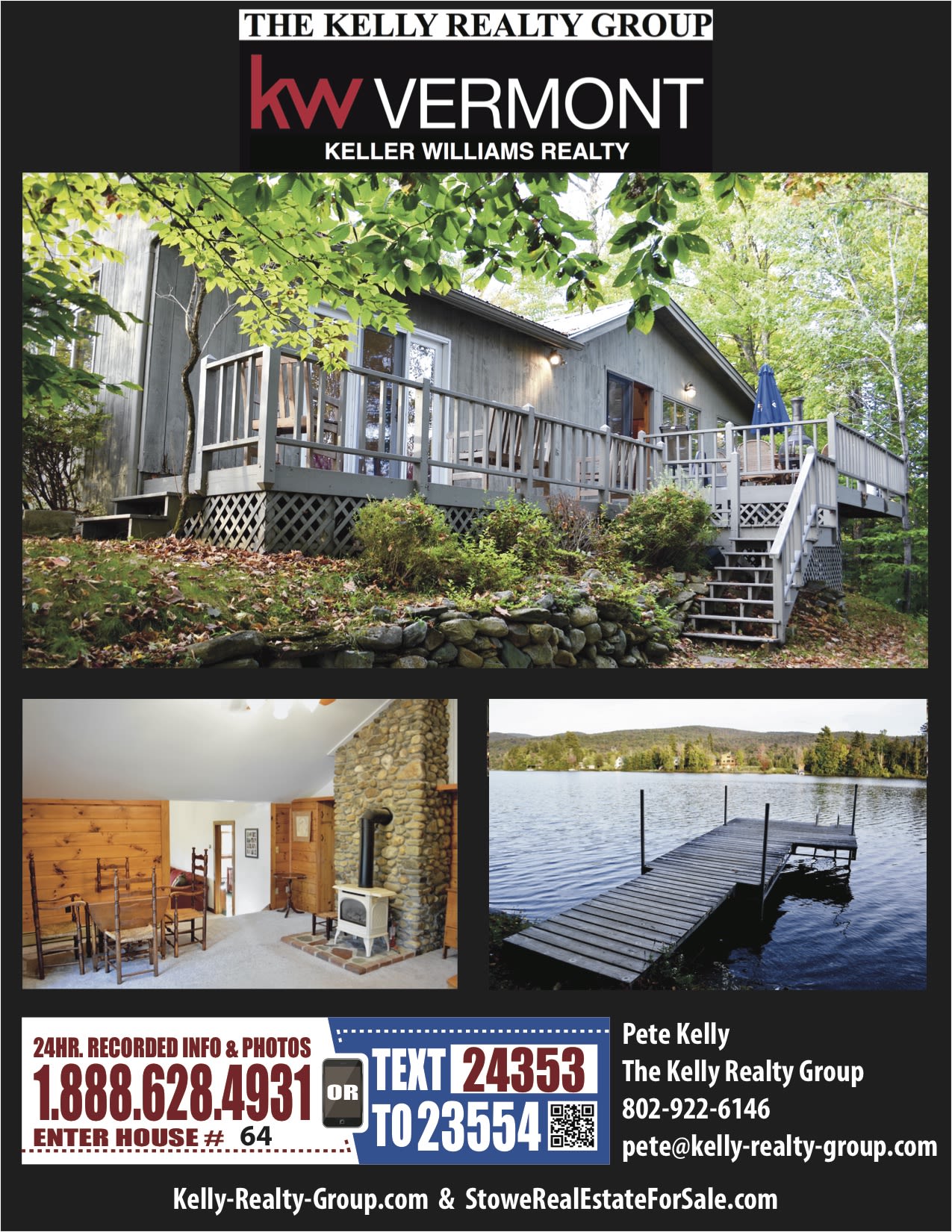 New Lakefront Listing Eden, VT