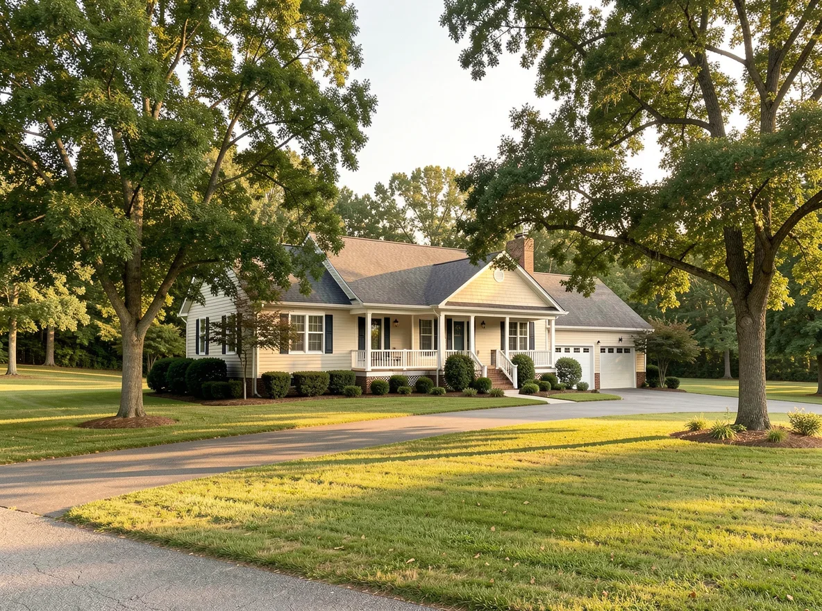 Country home setting in Crystal Springs, Arkansas