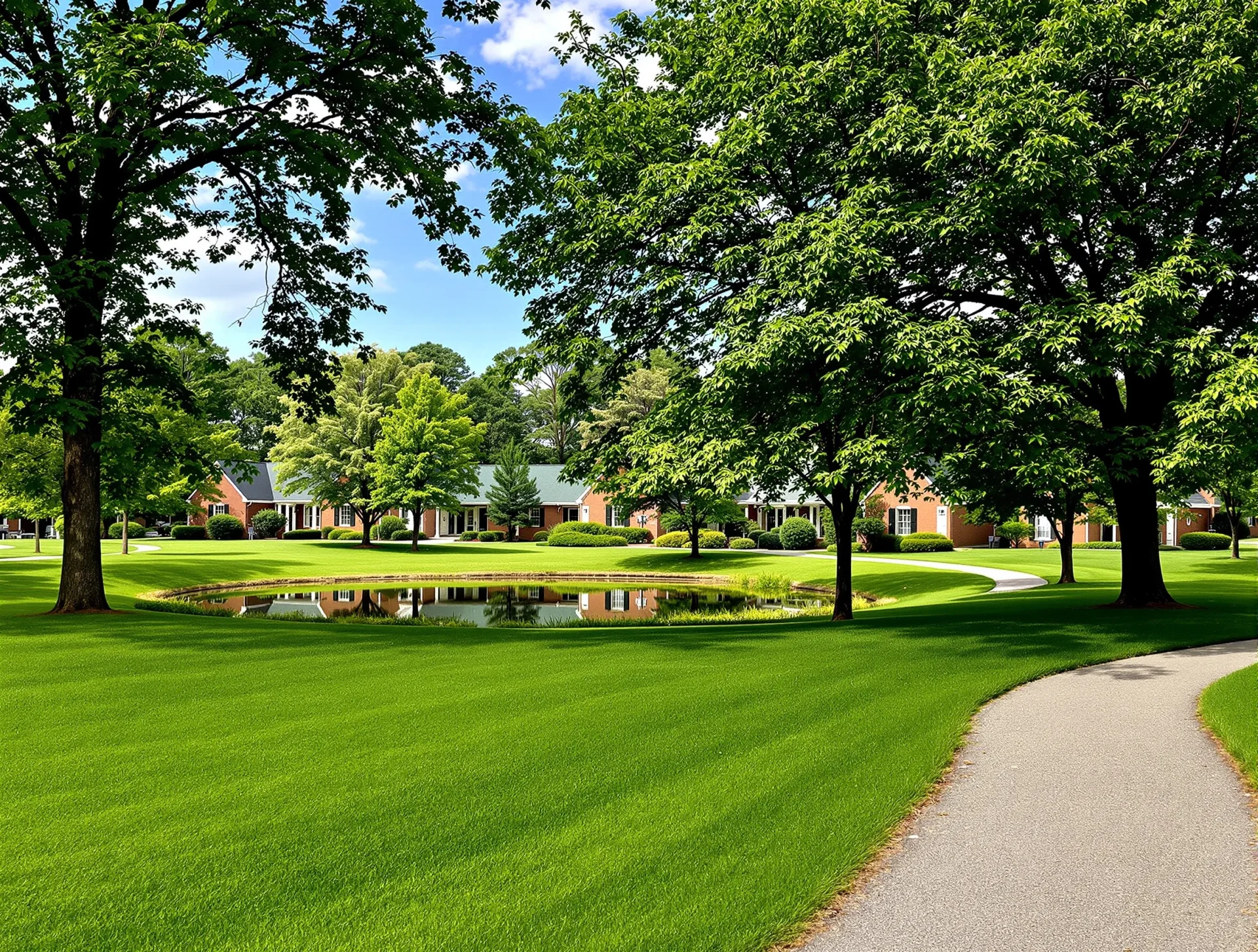 Neighborhood park in Durham