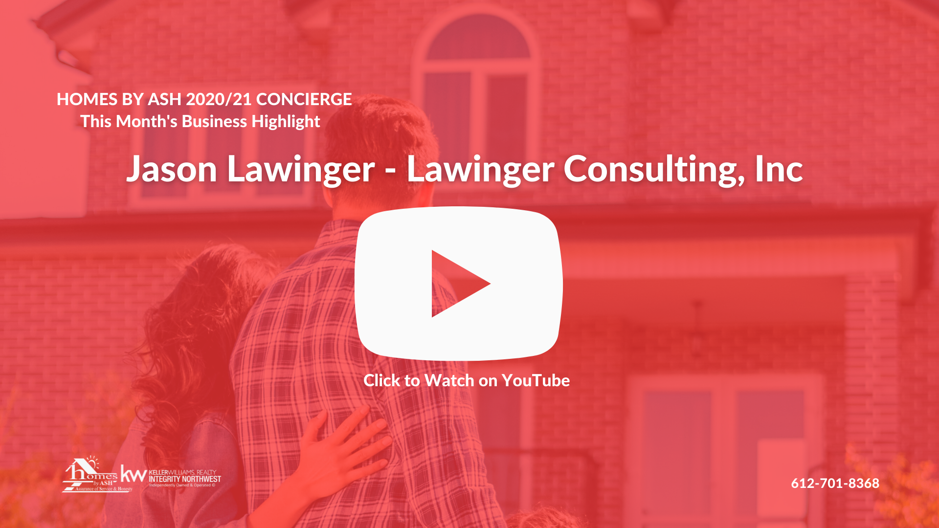 Jason Lawinger promo on YouTube Jason Lawinger promo on YouTube