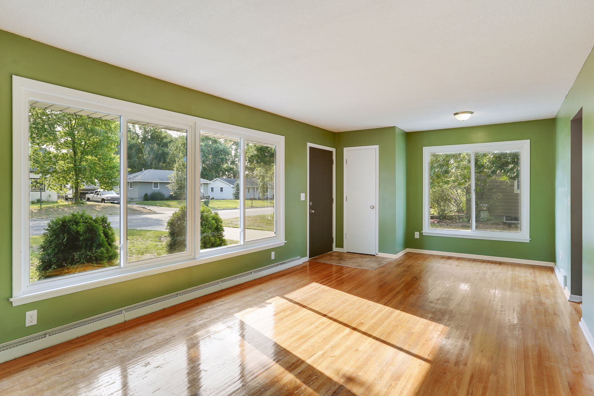 Van Buren living room Van Buren living room