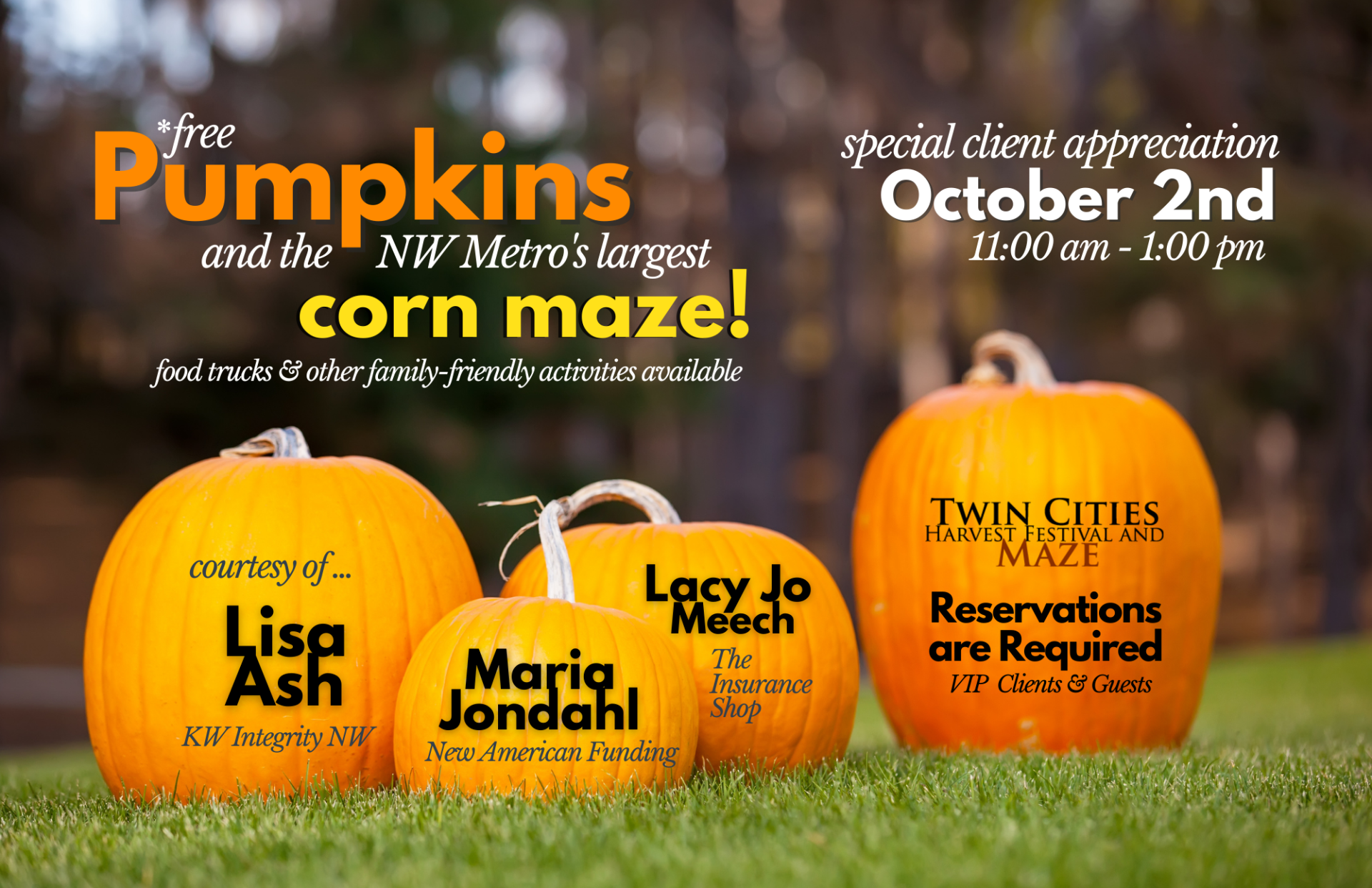 2021 Client Appreciation Pumpkin Giveaway 2021 Client Appreciation Pumpkin Giveaway