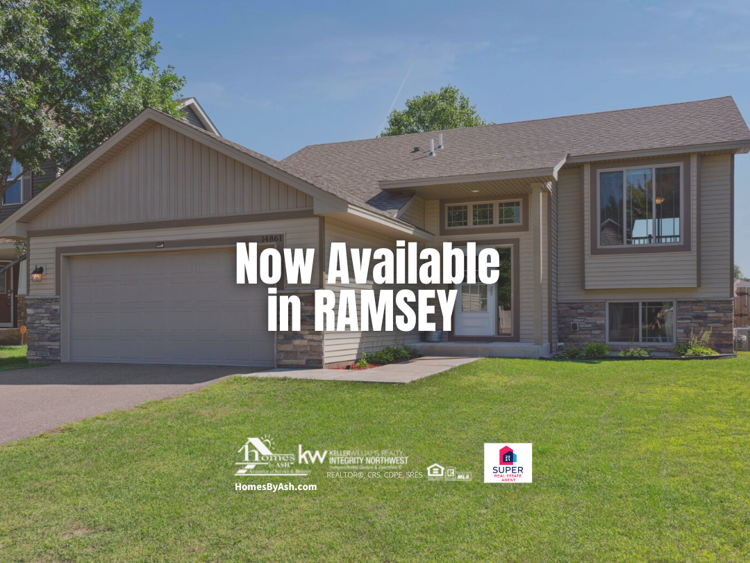 14861 Peridot Street NW, Ramsey - Just Listed