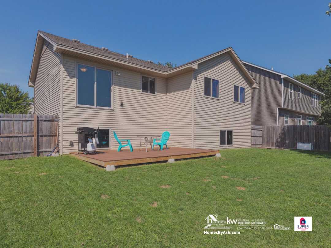 14861 Peridot Street NW, Ramsey - backyard