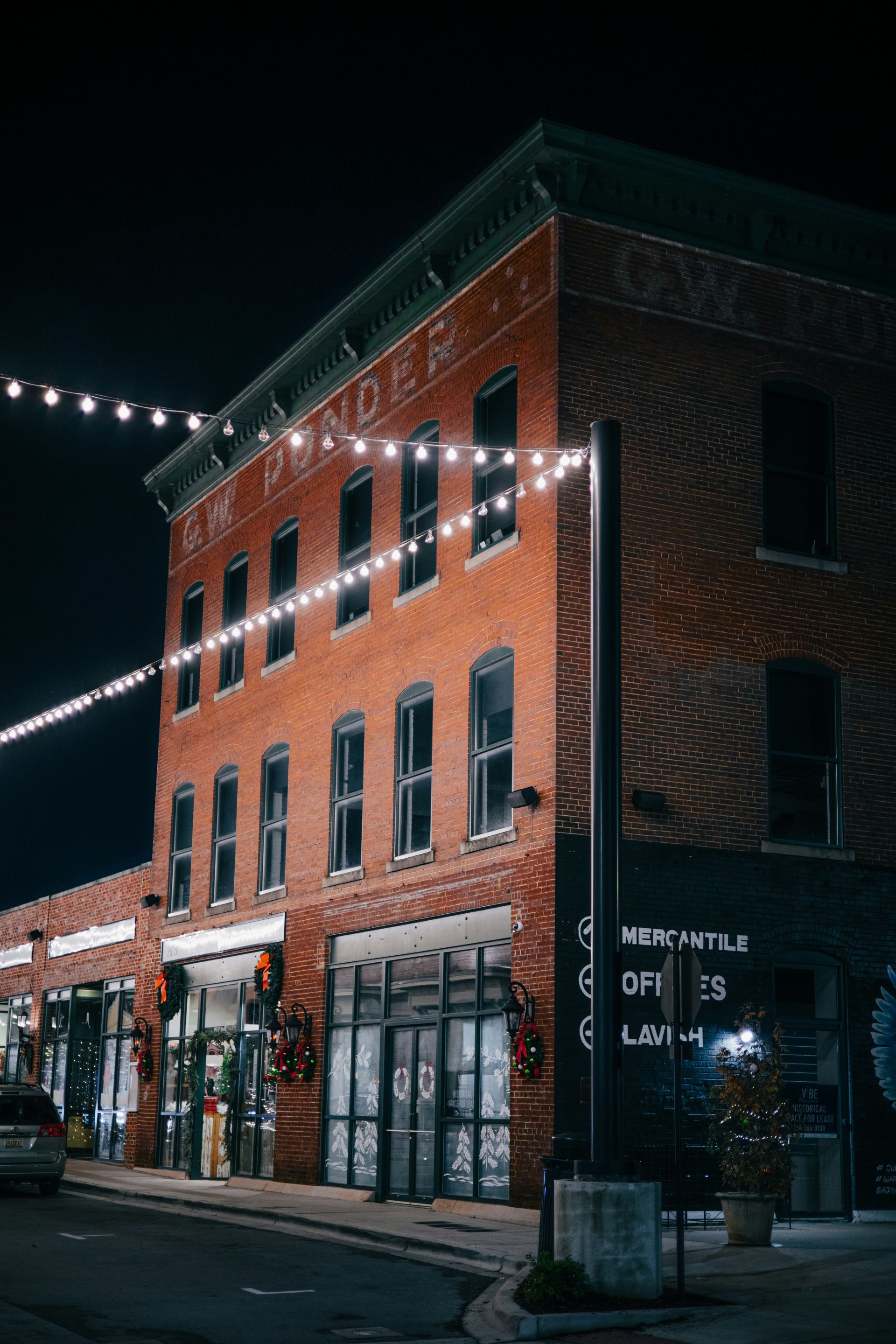 Downtown Cullman Alabama Warehouse district