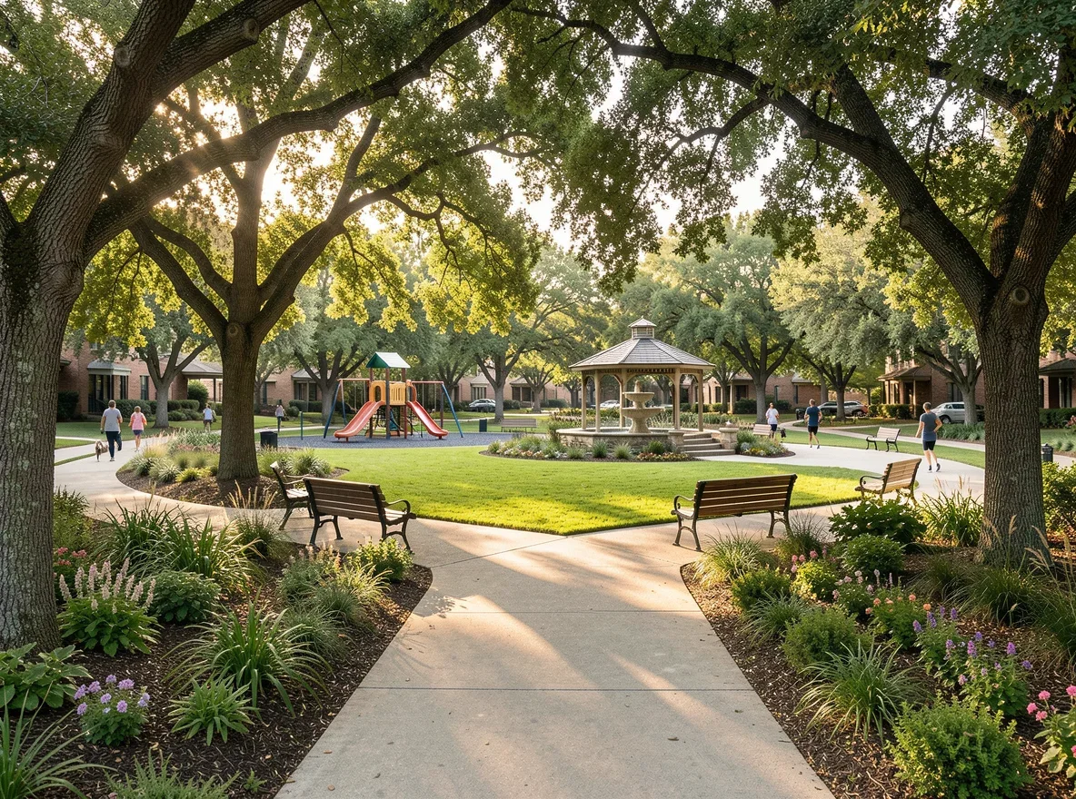 Neighborhood park in Austin