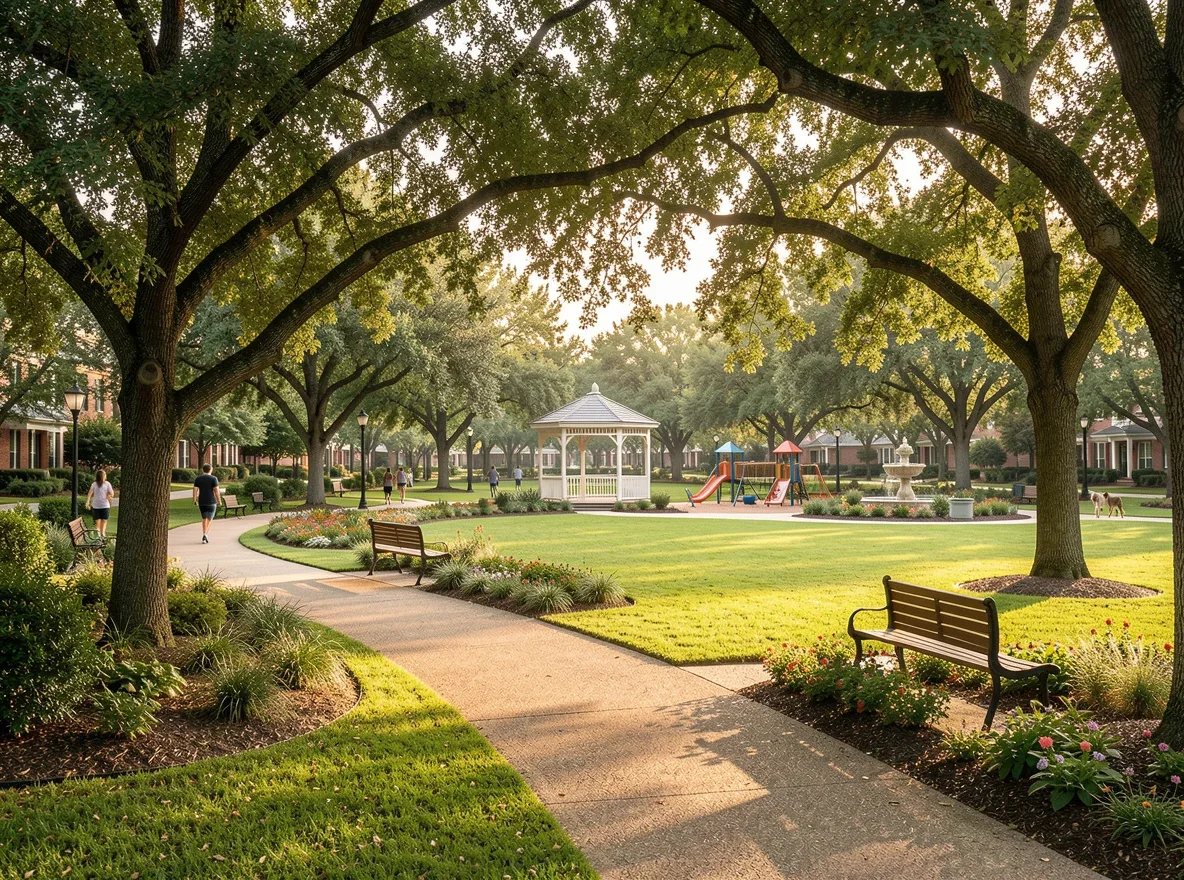 Neighborhood park and trail in Georgetown