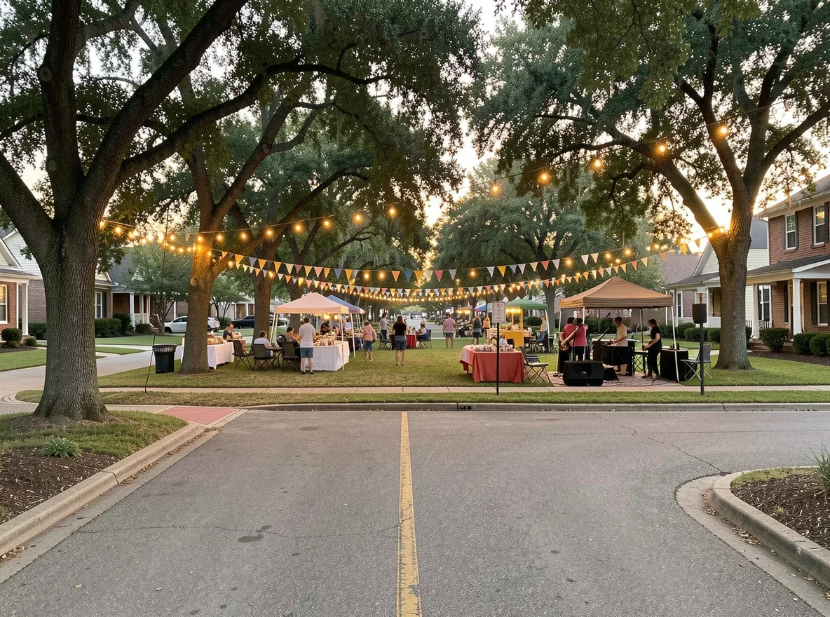Welcoming Austin neighborhood setting