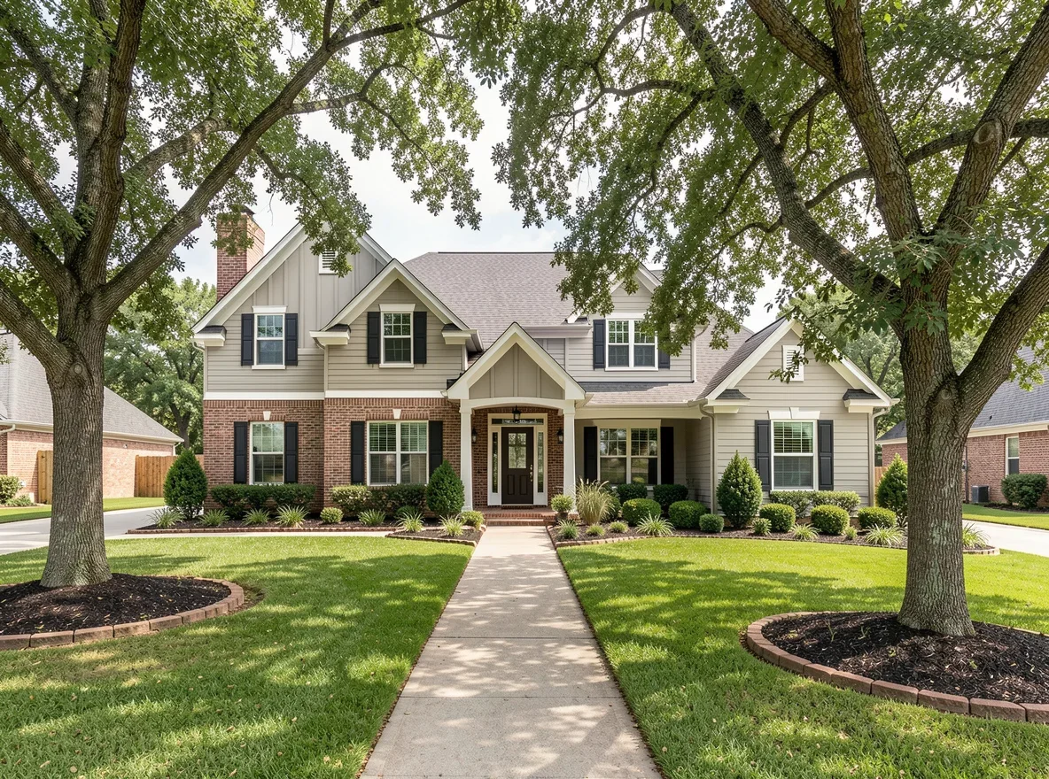 Move-up home in a Georgetown neighborhood