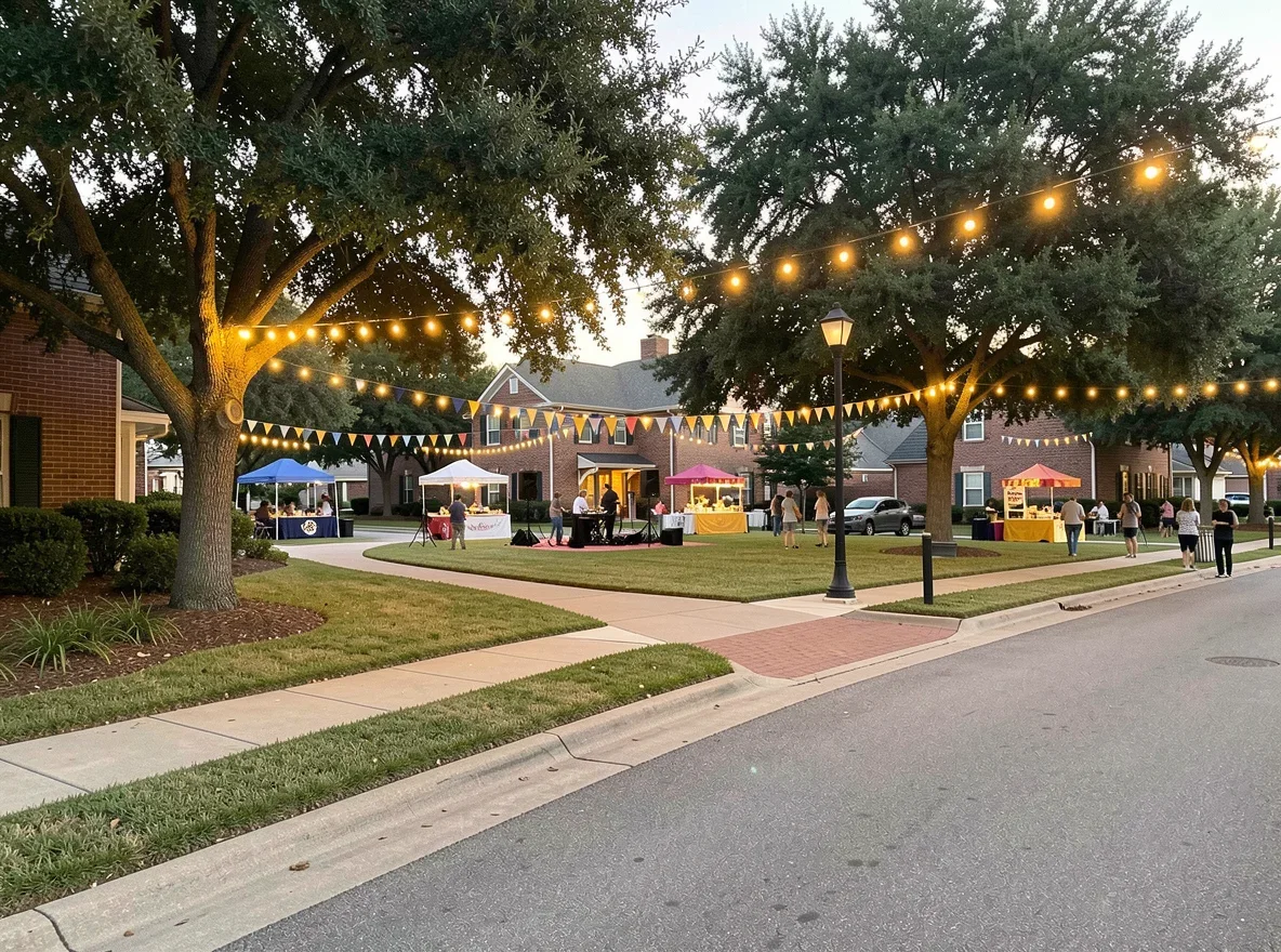 Community atmosphere in Georgetown Texas