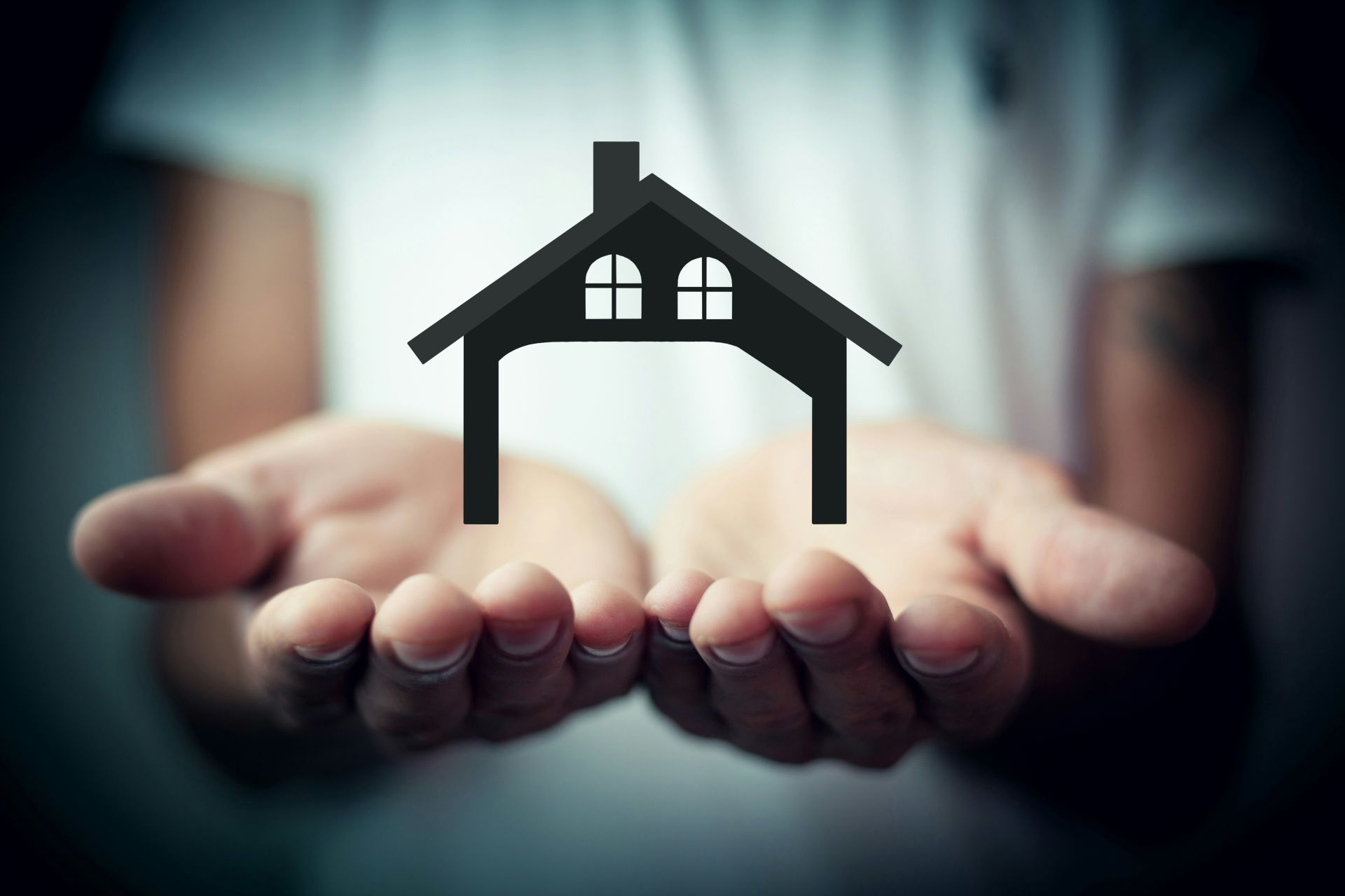 Couple talking with real estate agent
