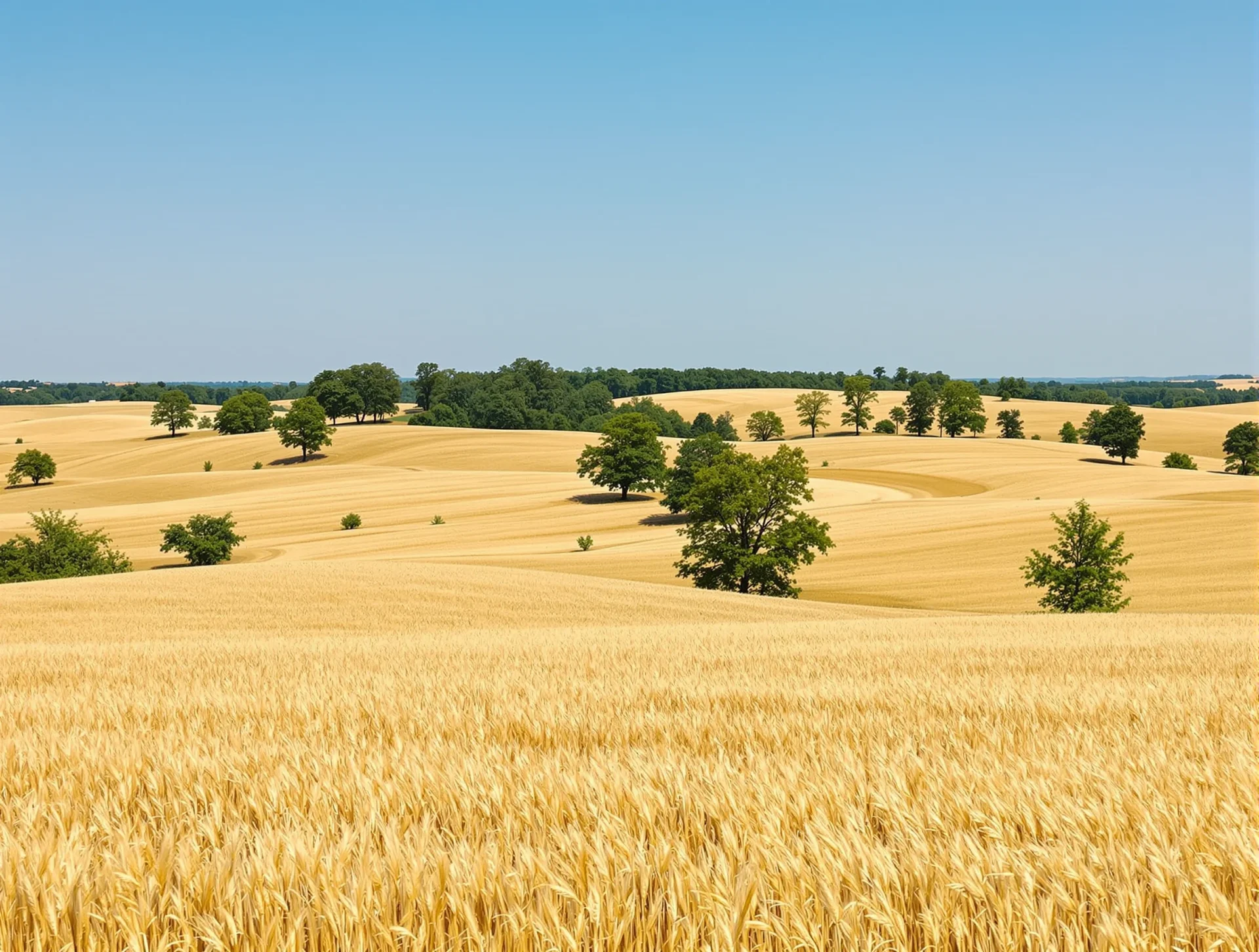 Lush landscape in McGehee, Arkansas