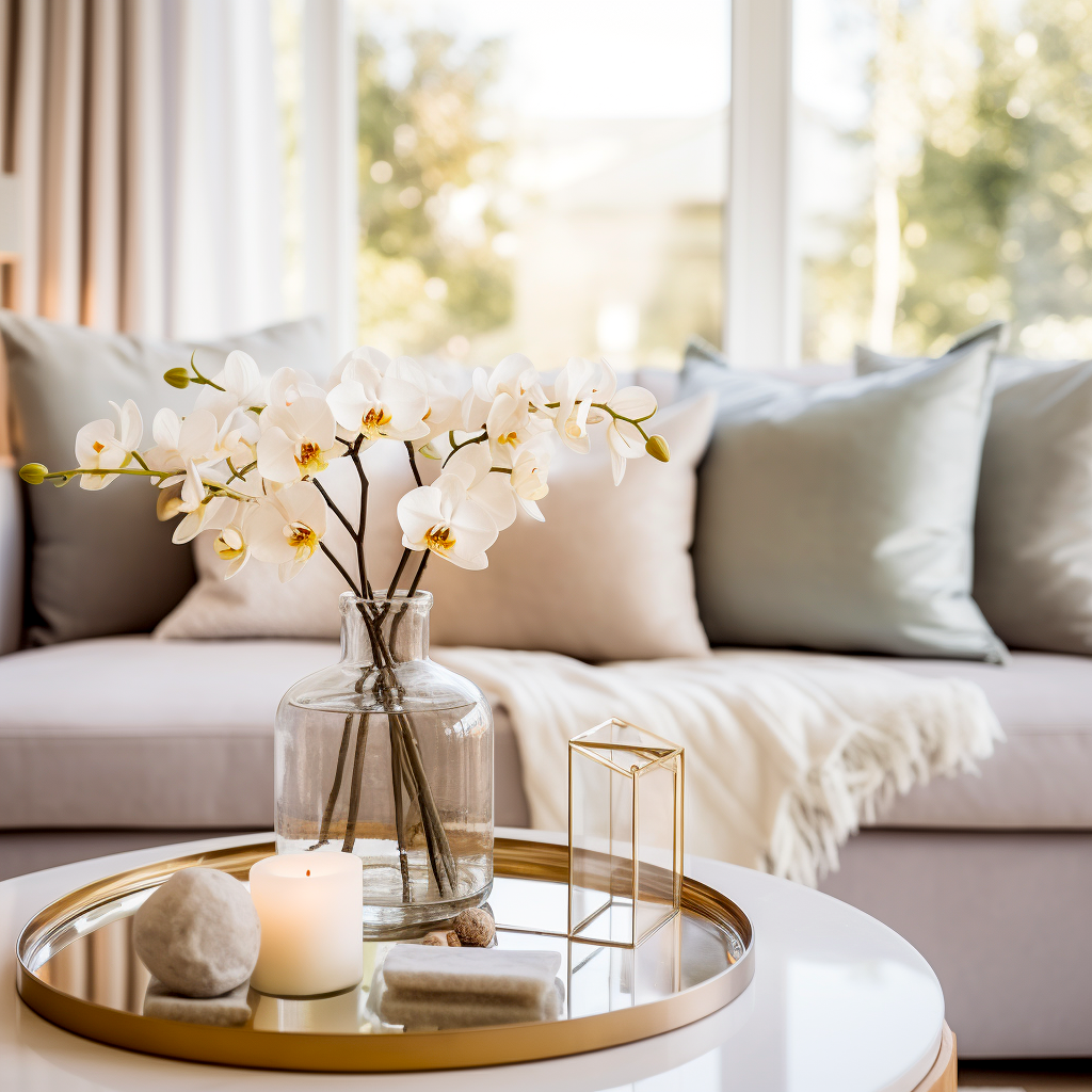image of living room after prep house for sale