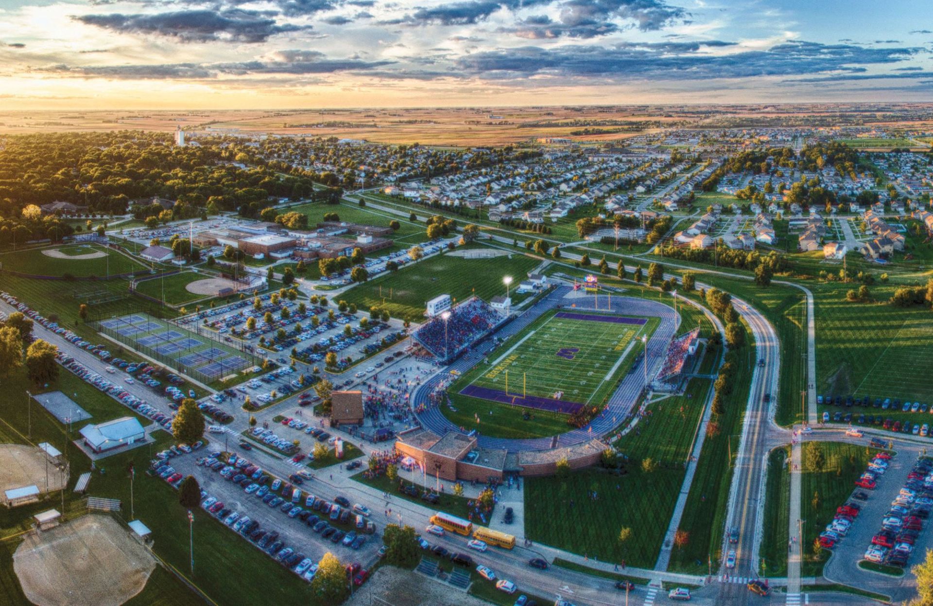 Waukee aerial by local realtor