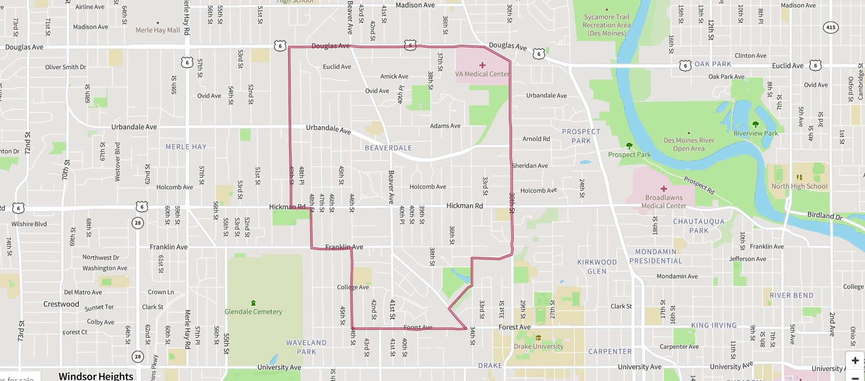 map of beaverdale houses for sale map of beaverdale houses for sale