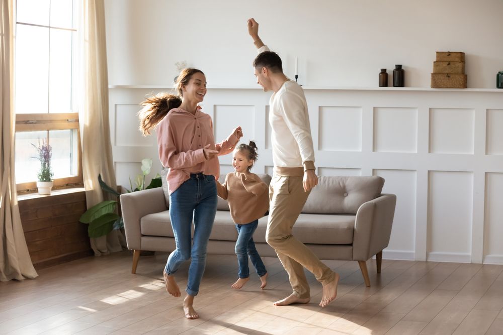 Dancing-in-the-living-room Dancing in the living room