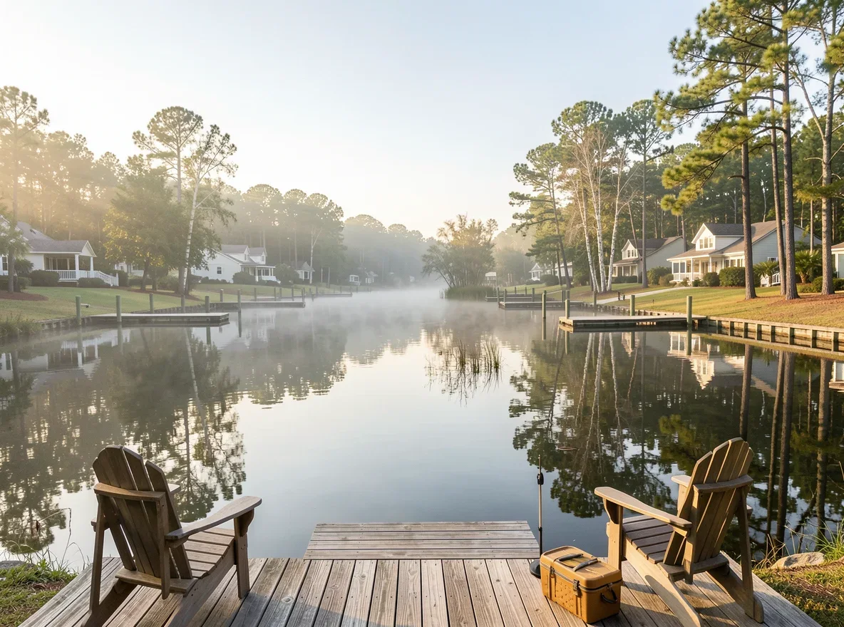 Winter Haven lakefront neighborhood