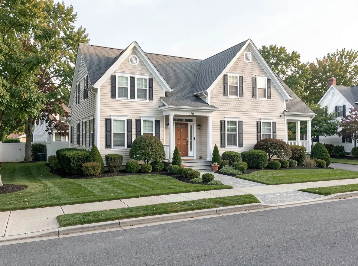 Inviting first-time buyer home exterior