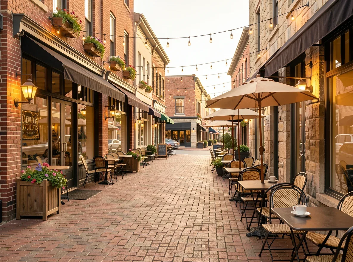 Northwest Arkansas downtown lifestyle scene