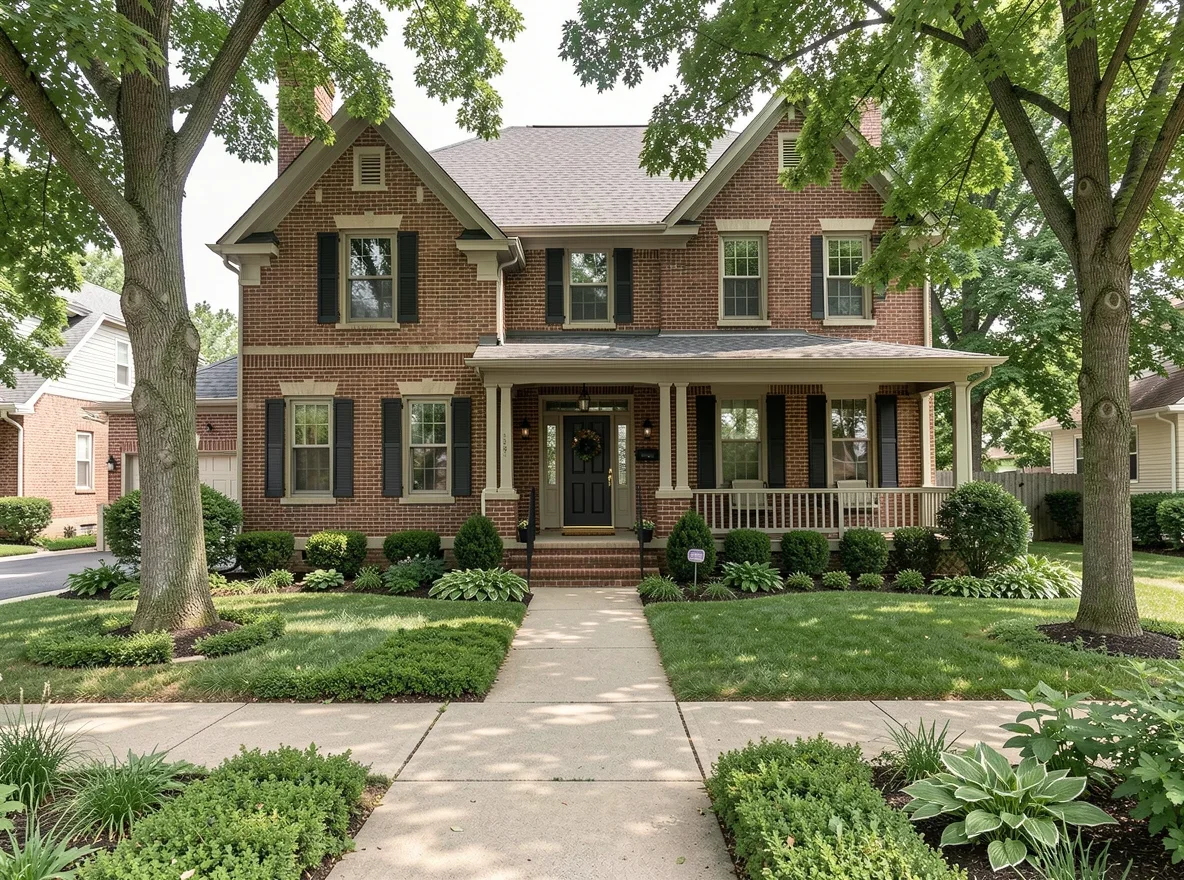 Historic Kansas City home exterior