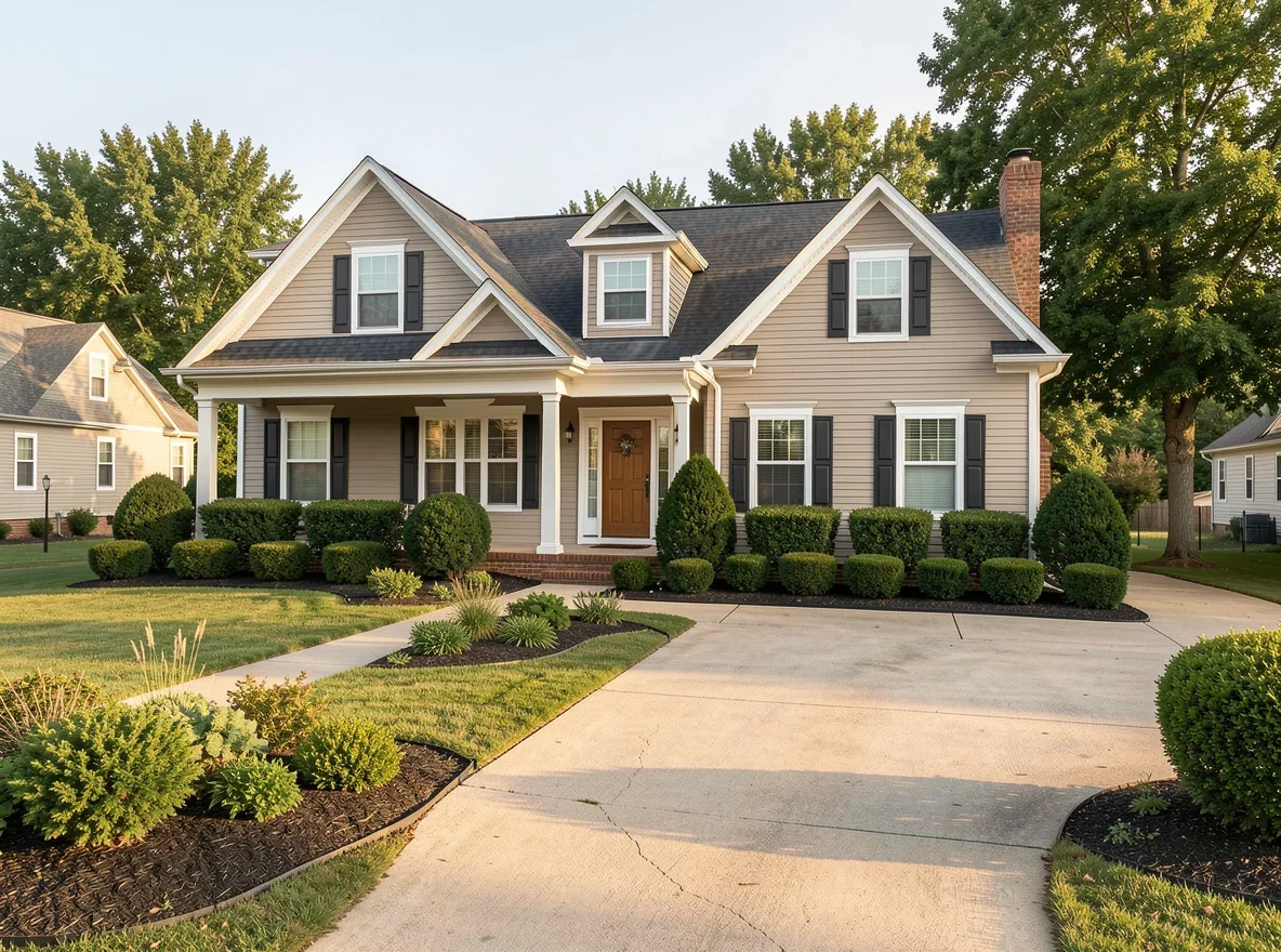 Affordable home exterior in Springfield