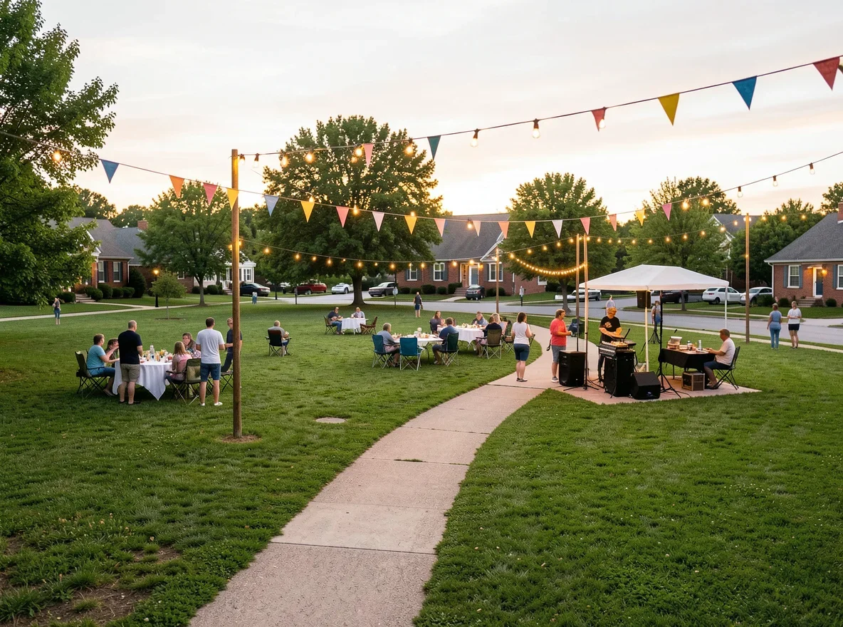 Neighborhood park in Republic