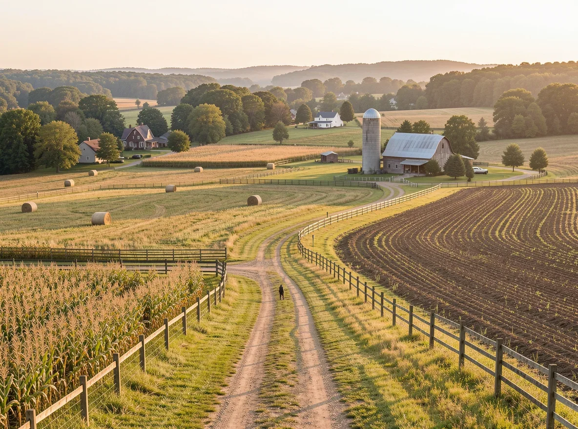 Rogersville countryside and open land