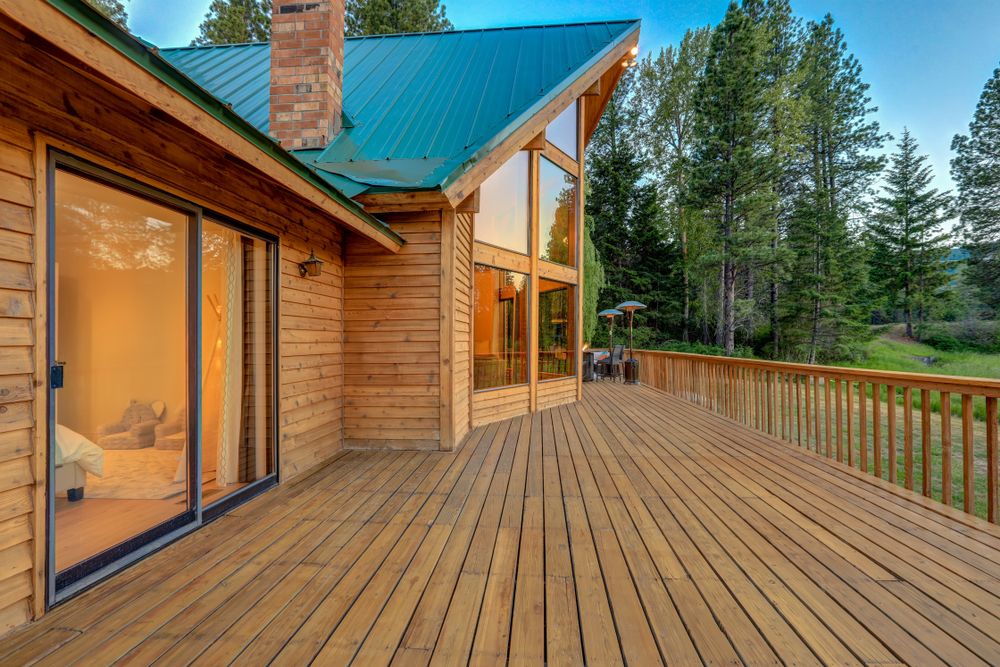 outdoor living space