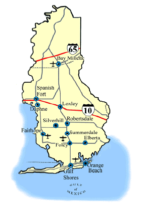 baldwin county map