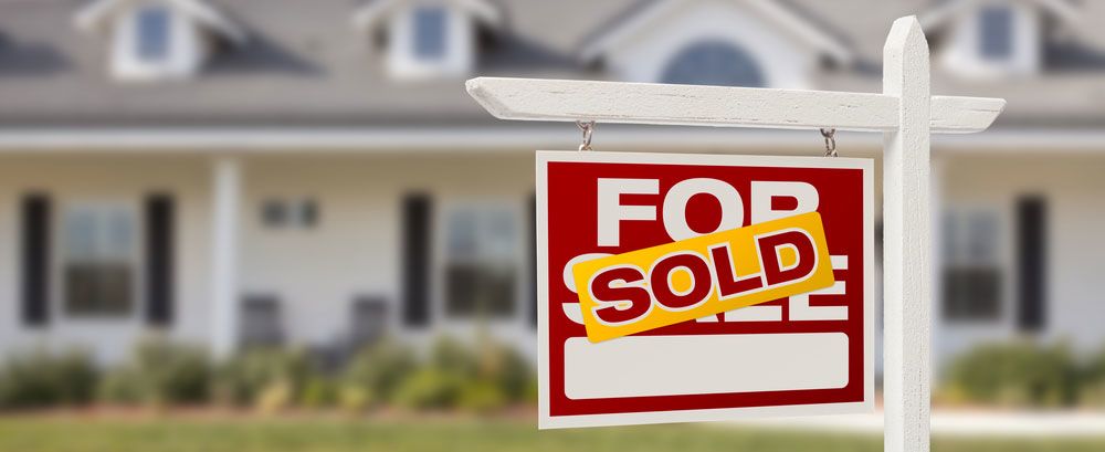 Sold sign