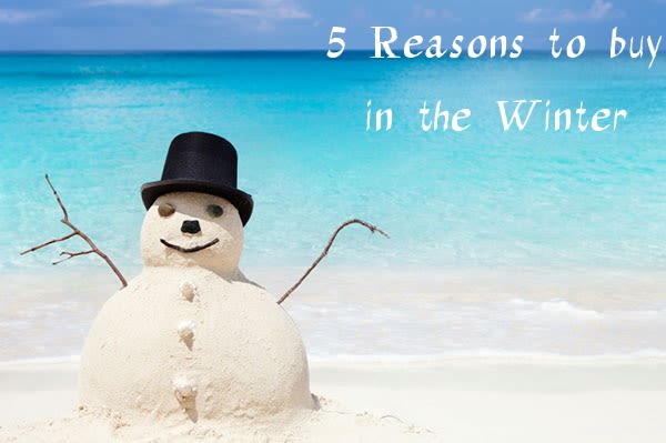 5 reasons to buy in the winter