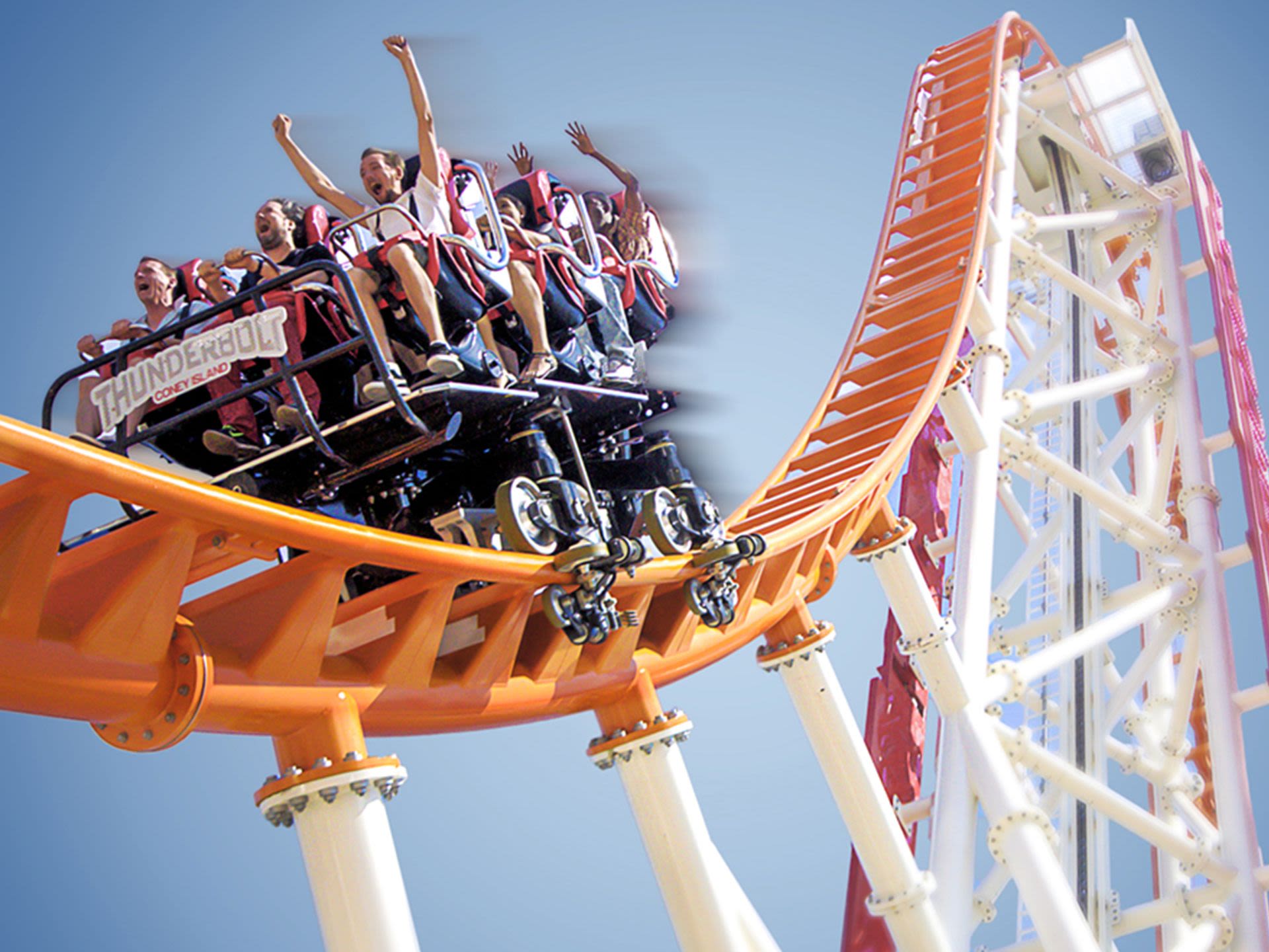Rollin' Thunder Roller Coaster