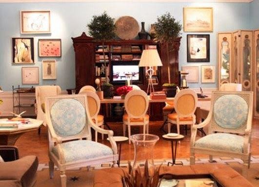 Cluttered Living Room