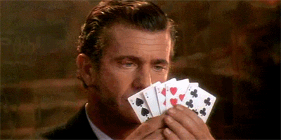Showing your cards