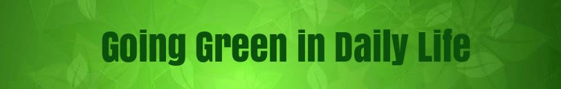 Going Green in Daily Life