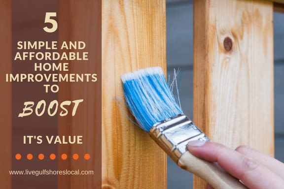 5 Simple and Affordable Home Improvements to Boost It's Value