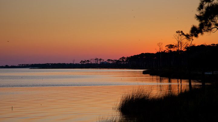Gulf Shores Bay Sunset