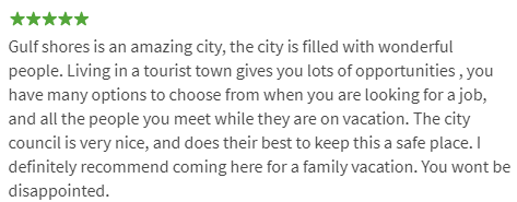 Gulf Shores Review