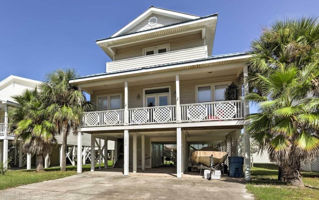 Raised Beach Style Home Gulf Shores
