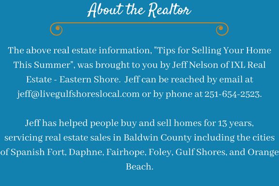 Signature - Selling Home in the Summer