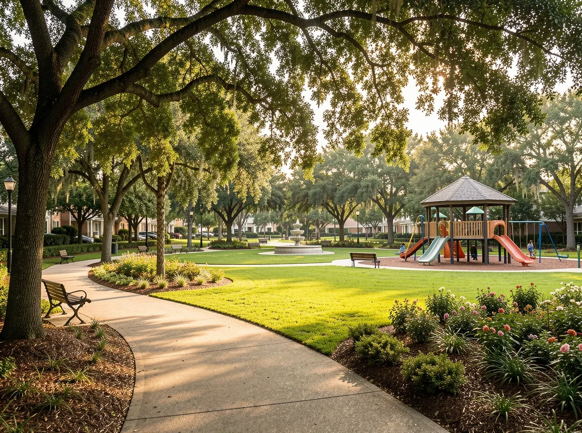 Neighborhood park in Parkland