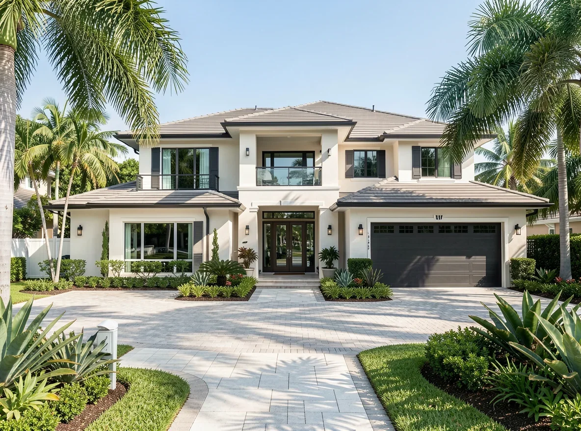 Luxury home exterior in Fort Lauderdale
