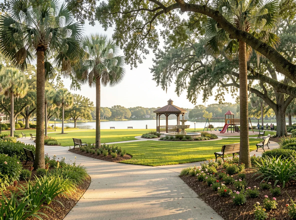 Neighborhood park in Parkland